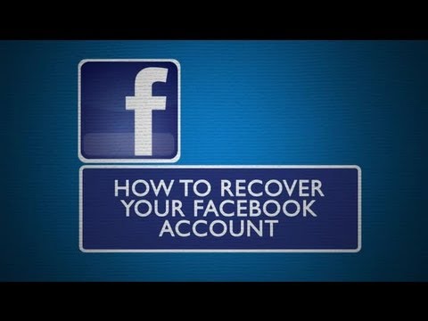 how to recover a facebook account