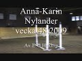Träning v 48 Anna-Karin Nylander