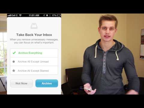 How to Archive all mail in MailBox app