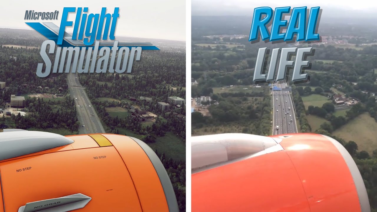 Flight Simulator 2020 vs réalité : pas si facile de faire la distinction