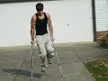 matthews crutch walk