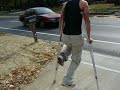 matthews crutch walk
