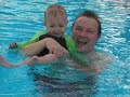 Myles Goes Swimming in the rooftop pool on the 42nd floor of the Langham Place Hotel in Mongkok, Hong Kong