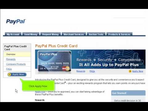 how to apply for paypal credit