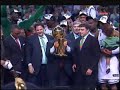 NBA FINALS 08 - NBA Championship Trophy Presentation