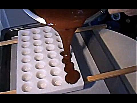 Teure hochwertige Pralinen dank Pralinenform