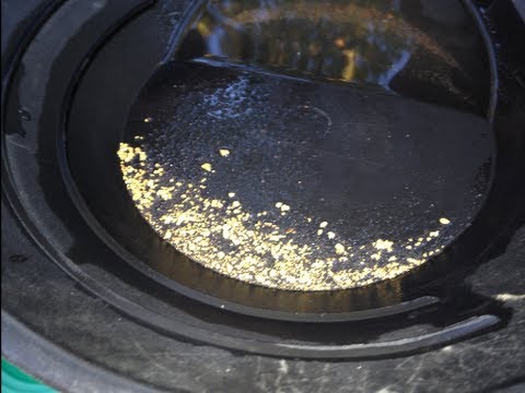 how to discover gold in the soil