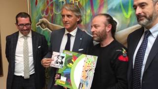 Calciatori per Unicef con Roberto Mancini Calciatori per Unicef con Roberto Mancini