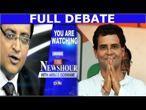 The Newshour Debate: Rahul Gandhi's Godse card - Full Debate (10th March 2014)