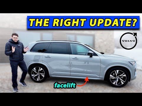 Too old or more relevant than ever? whe-red Volvo XC90 T8 PHEV driving REVIEW