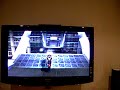 Lara croft moving a moterbike of a bilding.AVI