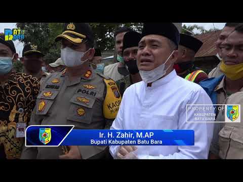 Bupati Bersama Kapolres Batubara Terus Salurkan Ratusan Bantuan Paket Sembako Di Empat Desa