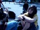 musique devant le lyc�e .