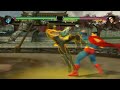 Sub Zero 130% Rage Exploit Wall Combo MK vs DC