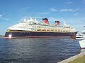 Disney Magic disembarking Disney Magic disembarking