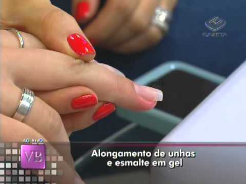 Alongamento de unhas e esmalte em gel - 21/05/2012