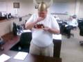 stapler in jello