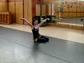 Sohaila demonstrates the chefti telli rhythm, guest percussionist Dave Dhillon - Dance 162 Palomar College www.sohailainternational.com
