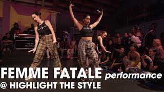Femme Fatale (Dassy, Lily Frias, Marie Poppins) – HIGHLIGHT THE STYLE Performance