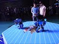 It is a humanoid robot battle of friendship in South Korea. It is a humanoid robot battle of friendship in South Korea.