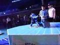 It is a humanoid robot battle of friendship in South Korea.
