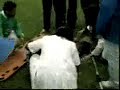 Athletics judge speared by javelin Athletics judge speared by javelin