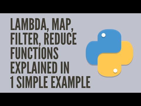 Lambda, Map, Filter, Reduce Functions in Python