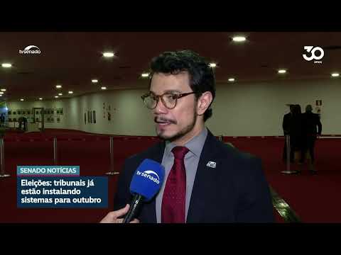 Eleições 2026: Tribunais já estão instalando sistemas para outubro
