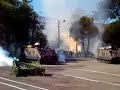 Brigada Paranaense de Viaturas Militares Antigas participando da comemoração do Dia da Infantaria realizada no 20o Batalhao de Infantaria Blindada reunindo todas as Unidades de Infantaria da Guarnição de Curitiba. Demonstração feita pelo 20o Batalhão de Infantaria Blindado num combate típico de Infantaria.