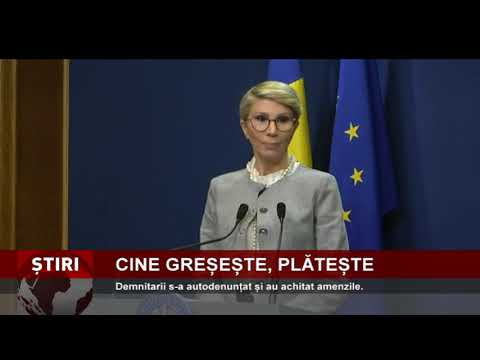 Cinci membri ai Guvernului, amendați