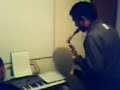 Jose Carlos de Monteria-tocando el sax