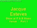 jacque esteves sexbomb doing show at r   b music venue