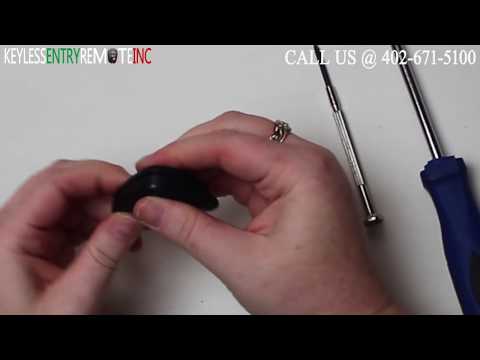 How To Replace Chrysler Pacifica Key Fob Battery 2004 2005 2006 2007 2008