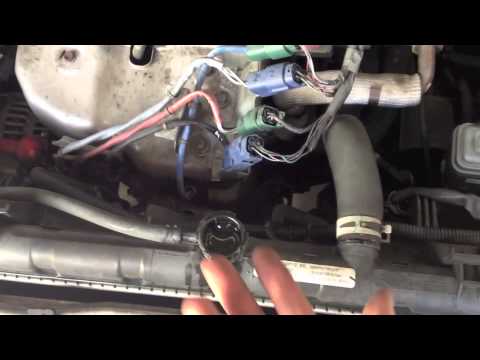 how to drain radiator nissan xterra