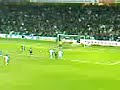 FC Groningen - SC Heerenveen 2-3 doelpunt Pranjic