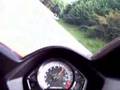 Bent mountain on an SV650s