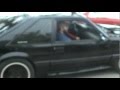 my cammed 5.0 burning out at 2012 atwood rod run