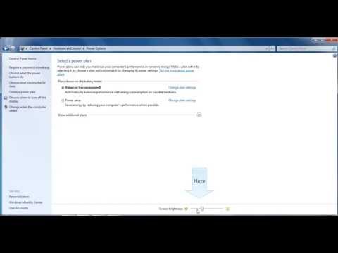 how to adjust screen brightness in ubuntu