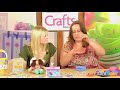 Needle-Felted Flowers - Crafts Beautiful June 2008 Demo Needle-Felted Flowers - Crafts Beautiful June 2008 Demo