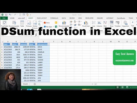 video-linktoworks-How to use the DSum function in Excel