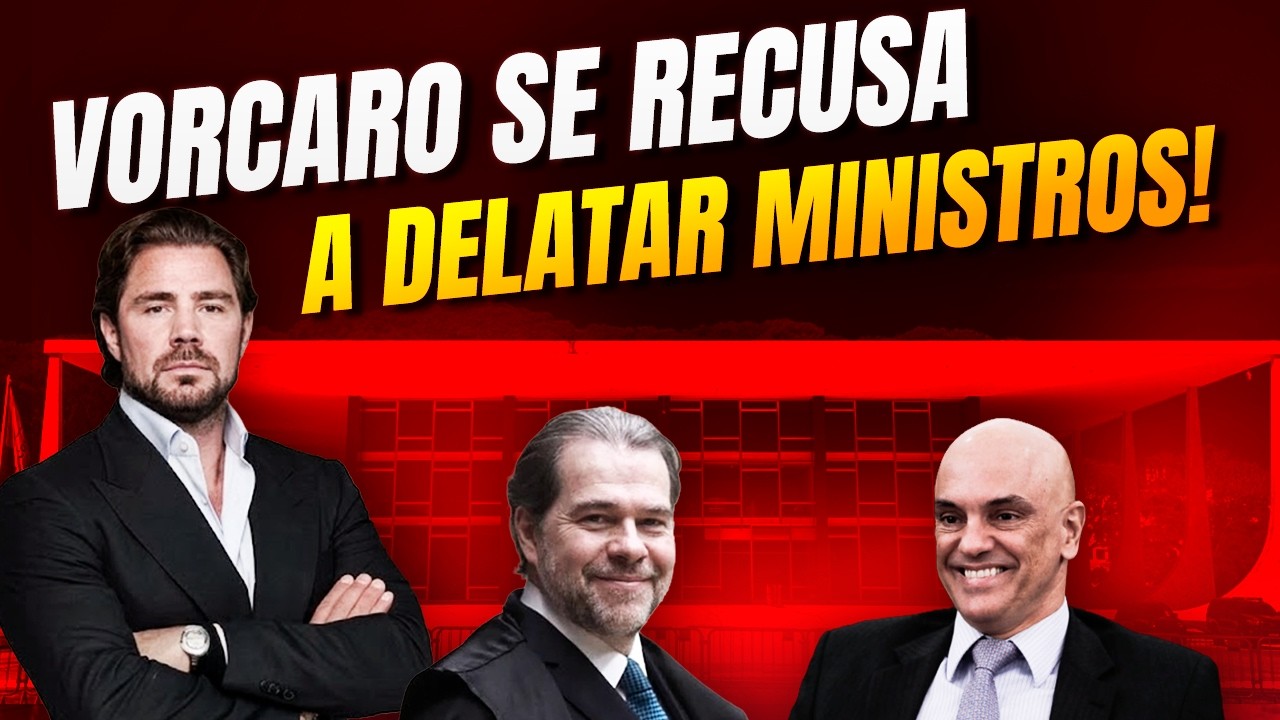 Vorcaro se RECUSA a delatar Moraes e Toffoli! Mendonça vai deixar?!