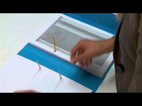 Jalema Secolor A4 Schnellhefter Pappe blau