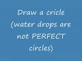 How to paint water drops