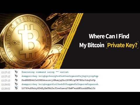 How to Get Private Key of Bitcoin Wallet | How To Find Bitcoin Private Key How to Get Private Key of Bitcoin Wallet | How To Find Bitcoin Private Key