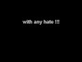 No More HATE