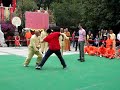 man punches shaolin monk