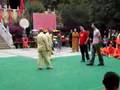 Man punches Shaolin Monk