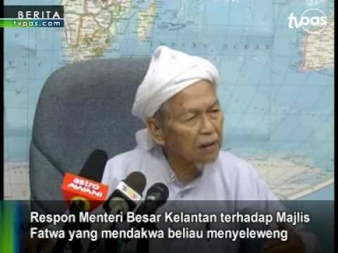 Respon Nik Aziz terhadap Majlis Fatwa yang mendakwa beliau menyeleweng