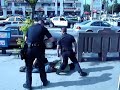LAPD taking down a Mental Case