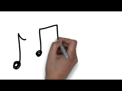 how to draw music notes